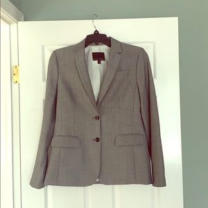 Grey suit jacket